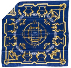 Foulard Mors et Gourmettes