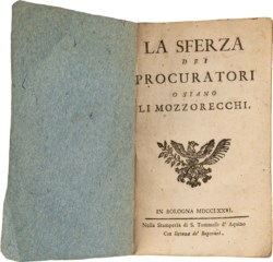 LA SFERZA DEI PROCURATORI O SIANO LI MOZZORECCHI