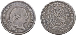 PARMA - FERDINANDO I DI BORBONE (1762-1802) - Settimo di Ducato, 1790.
