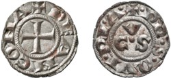 ANCONA - REPUBBLICA (XIII-XIV sec.) - Denaro, s.d.