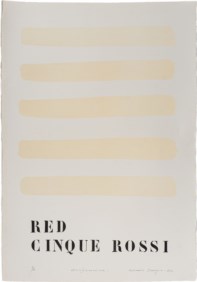 Disinformazione. Red cinque rossi