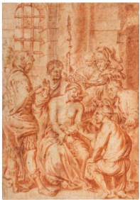 Scuola fiamminga del secolo XVII - Ecce Homo