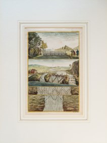 A. Moitte - Nove incisioni su rame colorate a mano raffiguranti pesci e pesca