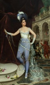 Ignace Spiridon (Roma, 1848 – Nizza, 1930) - The star of the Opera