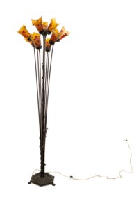 Lampada da terra in stile Art Nouveau