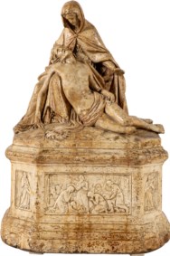 Scuola italiana del secolo XIX (?) - Compianto sul Cristo morto