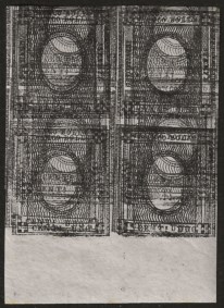 Antichi Stati Italiani - Sardegna - Quartina del c.1 grigio nero (19)