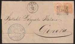 Regno - Vittorio Emanuele II - Due esemplari c.10