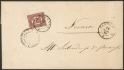 Regno - Vittorio Emanuele II - Servizio - 2 lire Servizio (6)