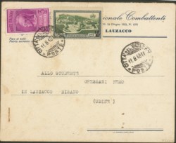 Vaticano - Posta Pneumatica - Busta non filatelica spedita il 11.8.48 (impostata il 10.8)