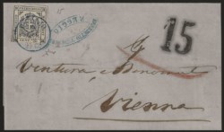 Antichi Stati Italiani - Modena - Governo Provvisorio - Lettera con c.20 ardesia violaceo (15)
