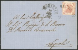 Antichi Stati Italiani - Napoli - Lettera da Chieti 10.9.60