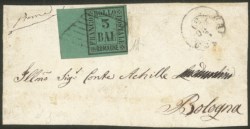 Antichi Stati Italiani - Romagne - 3 bai verde (4)