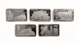 Lingotti in argento puro 999