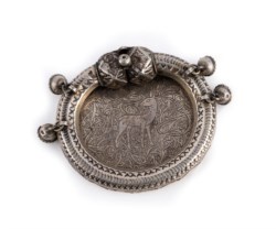 Posacenere in argento, Egitto, secolo XX