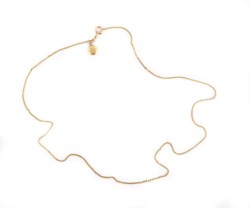 Catena in oro con medaglia