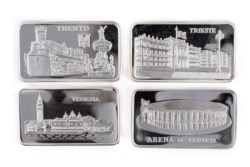 Lingotti in argento puro 999