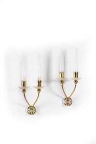 Coppia di lampade da parete