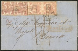 Antichi Stati Italiani - Napoli - Lettera da Barletta 31 maggio 1858