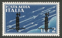 RSI - Verona - 1944 - 2 lire Aerea (P15A)