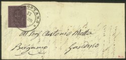 Antichi Stati Italiani - Parma - Lettera con 25 cent violetto (4)