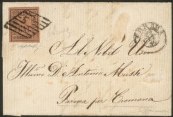 Antichi Stati Italiani - Romagne - Splendido esemplare del 4 bai fulvo (5)