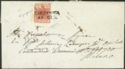 Antichi Stati Italiani - Lombardo Veneto - Annullamenti  - Carsaniga (P.ti 11)