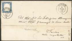 Antichi Stati Italiani - Sardegna - 20 cent celeste (15Da)