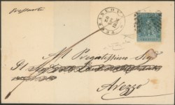 Antichi Stati Italiani - Toscana - Annullamenti - Terranuova (muto a punti P.ti R2)