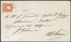 Antichi Stati Italiani - Lombardo Veneto - Annullamenti  - Cuggiongo (stampatello - P.ti 13)