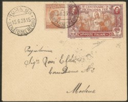 Regno - Vittorio Emanuele III - Propaganda Fide 30 cent (132) + 20 cent Michetti (109)