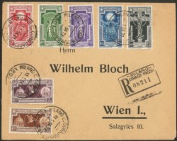 Regno - Vittorio Emanuele III - Anno Santo (345/349 + 54/55)