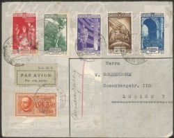 Regno - Vittorio Emanuele III - Milizia 4° emissione (380/383 + 89) emissione completa + 2,50 lire Espresso (16)