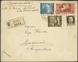 Regno - Vittorio Emanuele III - Impero 2 lire e 50 cent Aerea (112 + 114)