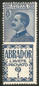 Regno - Vittorio Emanuele III - Servizi - 1924 - 25 cent Abrador (4)