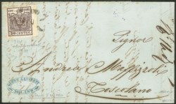 Antichi Stati Italiani - Lombardo Veneto - Annullamenti  - Milano (stampatello - P.ti 6)