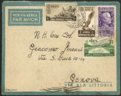 Colonie - Africa Orientale Italiana - Debra Behran (Scioa)/Vaglia e Risparmi 11.3.39