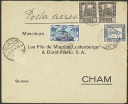 Colonie - Libia - 5° Fiera di Tripoli 50 cent (3) + Pittorica 25 cent + coppia 50 cent (49 + 51)