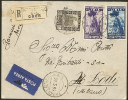 Colonie - Libia - Valori Gemelli - Fiera Campionaria 1,25 lire + 50 cent (138 + 135)