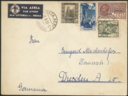 Colonie - Libia - 80 cent Libia Posta Aerea (2)