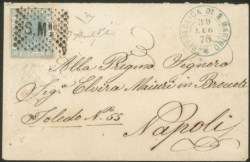 San Marino - Preocursori - Precursori - bustina annullata S.Mno (losanghe nero) del 30.7.70