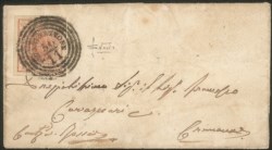 Antichi Stati Italiani - Lombardo Veneto - Annullamenti  - Pizzighettone (C4 - P.ti 9)